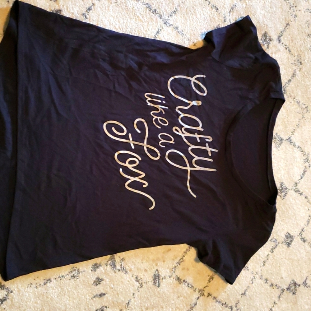 crafty like a fox t shirt